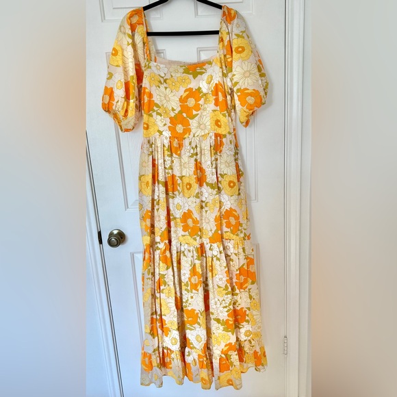 Mille Manon Dress in Retro Floral size large - Picture 4 of 6